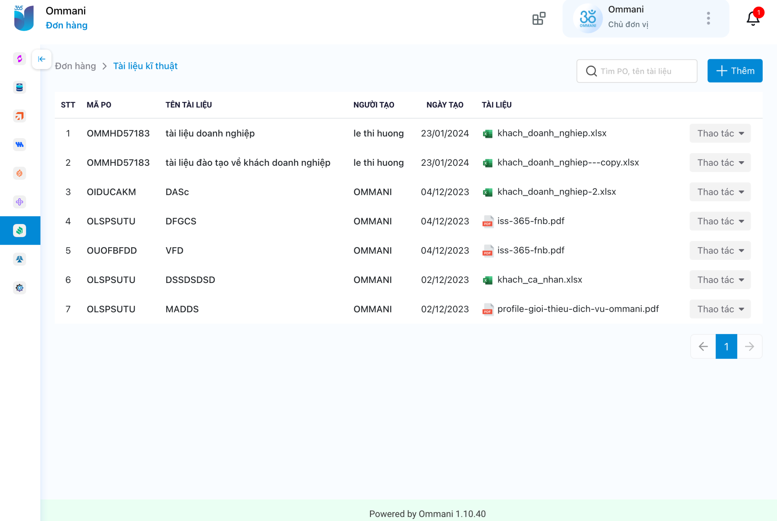 Quản lý nhà cung cấp