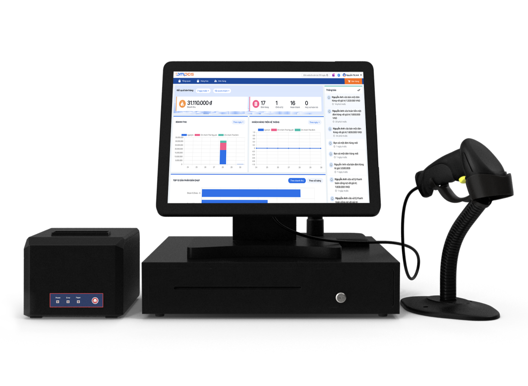 Ứng dụng quản lý đơn vị bán lẻ